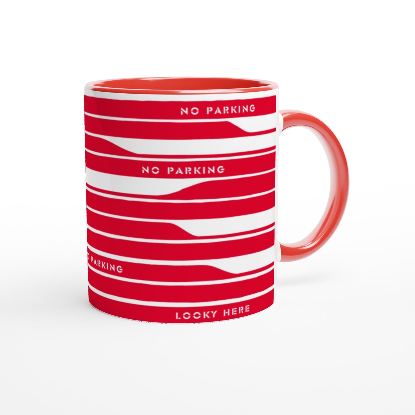 Red Curb Mug
